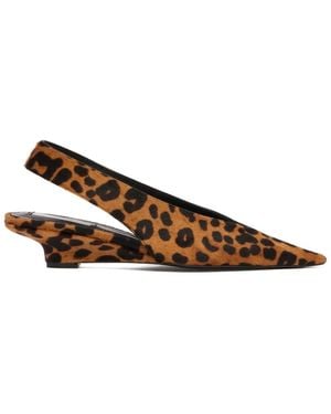 TOTEME Wedge Slingback Court Shoes - Brown