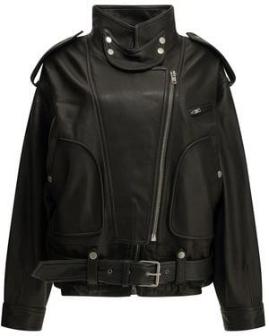 Isabel Marant "Farza" Leather Jacket - Black