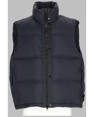 Stone Island Quilted Puffer Vest - Blue