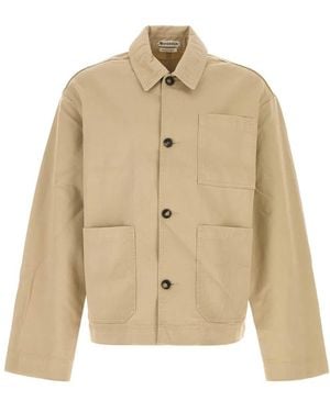 JW Anderson Cappuccino Cotton Jacket - Natural