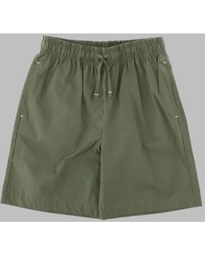 MSGM Poplin Bermuda Boy - Green