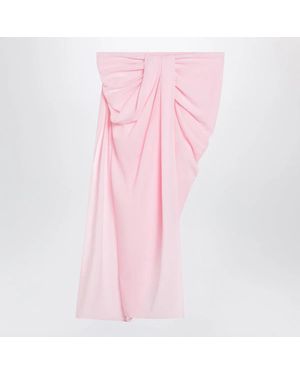 Jacquemus Light Asymmetric Pareo Skirt - Pink