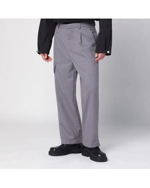 OAMC Peacemaker Wool-Blend Pants - Gray