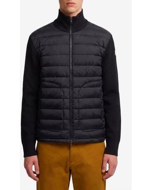 Moncler Padded Zip-Up Cardigan - Blue