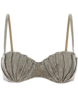 GIUSEPPE DI MORABITO Bra Swarosky - Grey