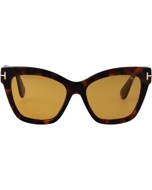 Tom Ford Elvira Ft1217 52E - Brown