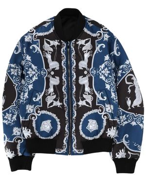 Versace Nylon Sports Jacket - Blue