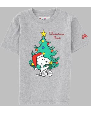 MC2 Saint Barth Cameron Warm Kids Mini T-Shirt - Grey