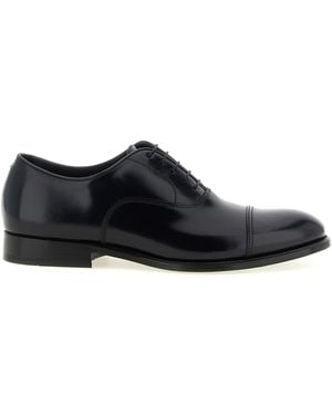 Doucal's 'Oxford' Lace Up Shoes - Black