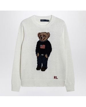 Polo Ralph Lauren Polo Bear Sweater - White