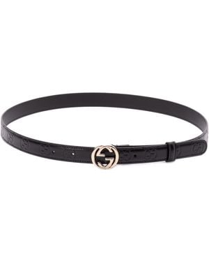 Gucci Leather Belt - Black