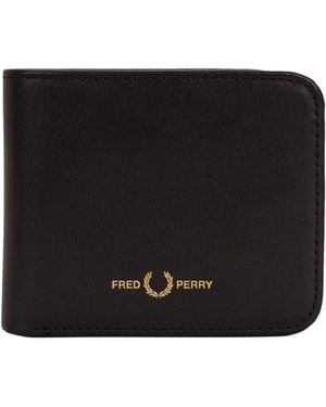 Fred Perry Leather Wallet - Black