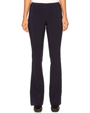 Avenue Montaigne Technical Lightweight Flared Pants - Blue