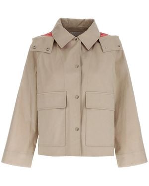 Army by Yves Salomon 'Honolulu' Jacket - Natural