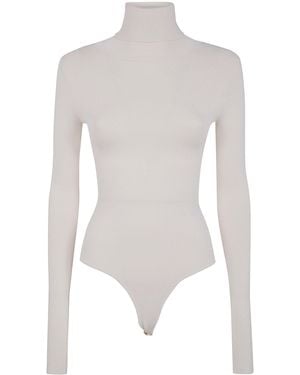 Entire studios Turtle Neck Bodysuit - White