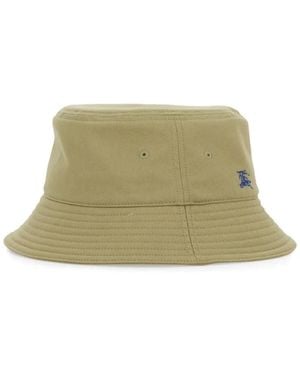 Burberry Baseball Cap With Ekd - Green