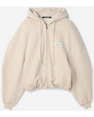 Jacquemus Le Hoodie Montaigne - Natural