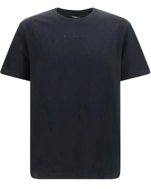 Balmain Loose Ss T-Shirt - Black
