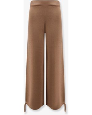 パンツ MAX MARA Nigeria virgin wool trousers Nero Black wool pants | Max Mara