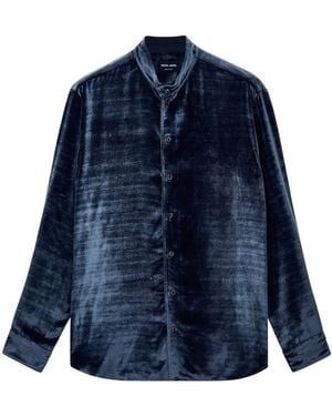 Giorgio Armani Shirt Regular Fit - Blue