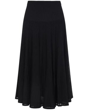 Ralph Lauren Celia Mid Long Skirt - Black
