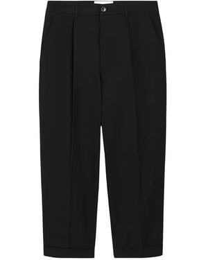 Ami Paris Cotton Pants - Black