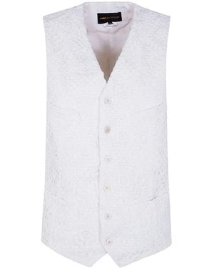Comme des Garçons Classic Gilet - White