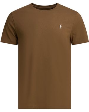 Polo Ralph Lauren Cotton T-Shirt - Brown