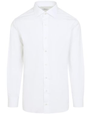 Brioni Cotton Shirt - White