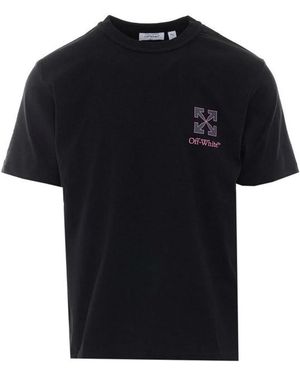 Off-White c/o Virgil Abloh Bookish Regular Mini T-Shirt - Black