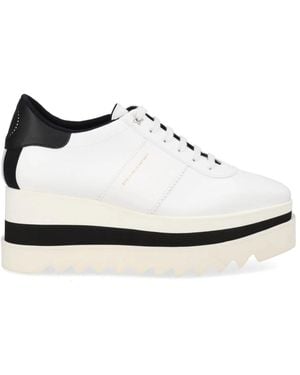 Stella McCartney "Sneak Elyse" Sneaker - White