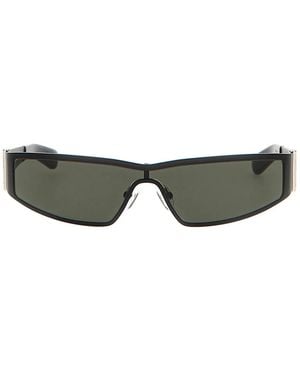McQueen 'Stile Duemila' Sunglasses - Green