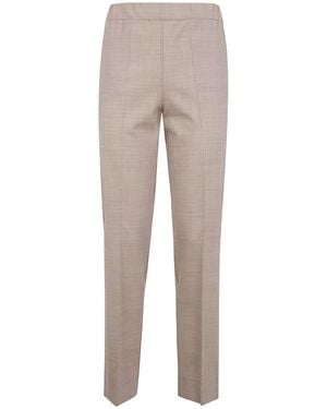D.exterior Flanel Merinos Basic Pants - Natural