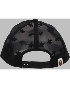 A Bathing Ape Cappello Da Baseball "Bape Sta" - Black