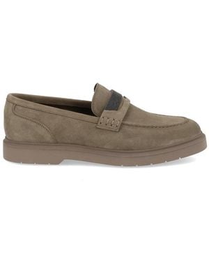 Brunello Cucinelli Leather Loafer - Brown
