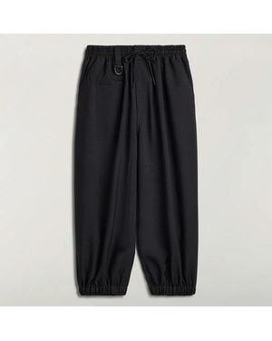 Y-3 Cuffed Suit Pants - Black