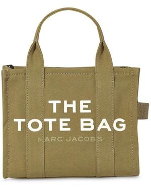 Marc Jacobs The Small Tote Bag Canvas - Metallic