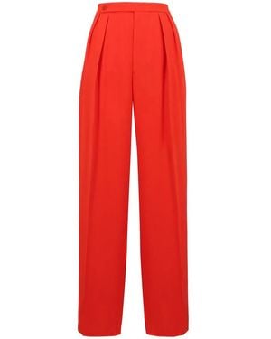 Aspesi High-Rise Trousers - Red