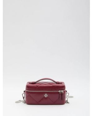 Tory Burch Kira Diamond Vanity Case Bag - Purple