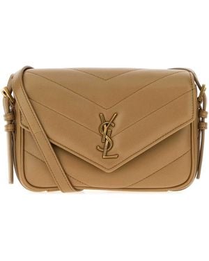 Saint Laurent Ysl Bo Loulou L.Str - Brown