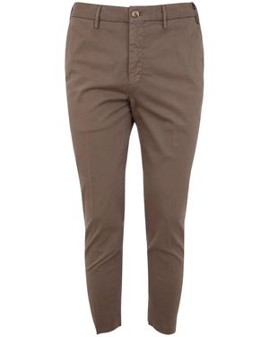 Incotex Cotton Short Trousers - Grey
