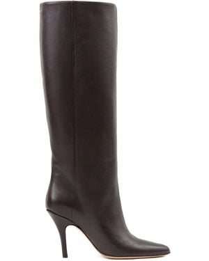 MM6 by Maison Martin Margiela Knee-High Boots With Heels - Black