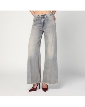 DIESEL Flared Jeans 1978 D-Akemi - Gray
