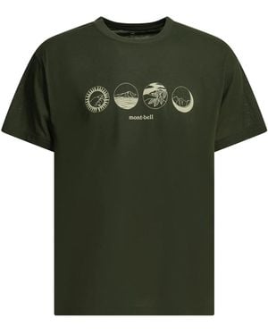Montbell Polyester T-Shirt - Green