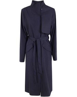 Rains "Suva" Hardshell Coat - Blue