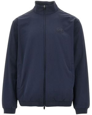 EA7 Ventus7 Full-Zip Sweatshirt - Blue