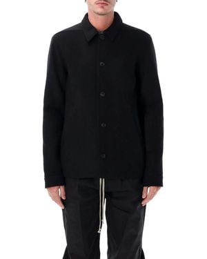 Rick Owens Brad Wool Jacket - Black