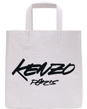 KENZO Small Shopping Bag - White
