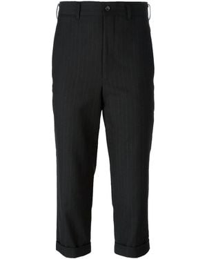 Comme des Garçons Wide-Leg Pants - Black