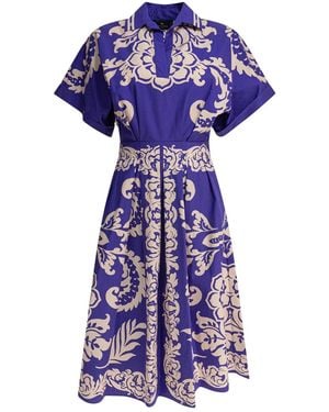 Etro Cotton Dress - Purple